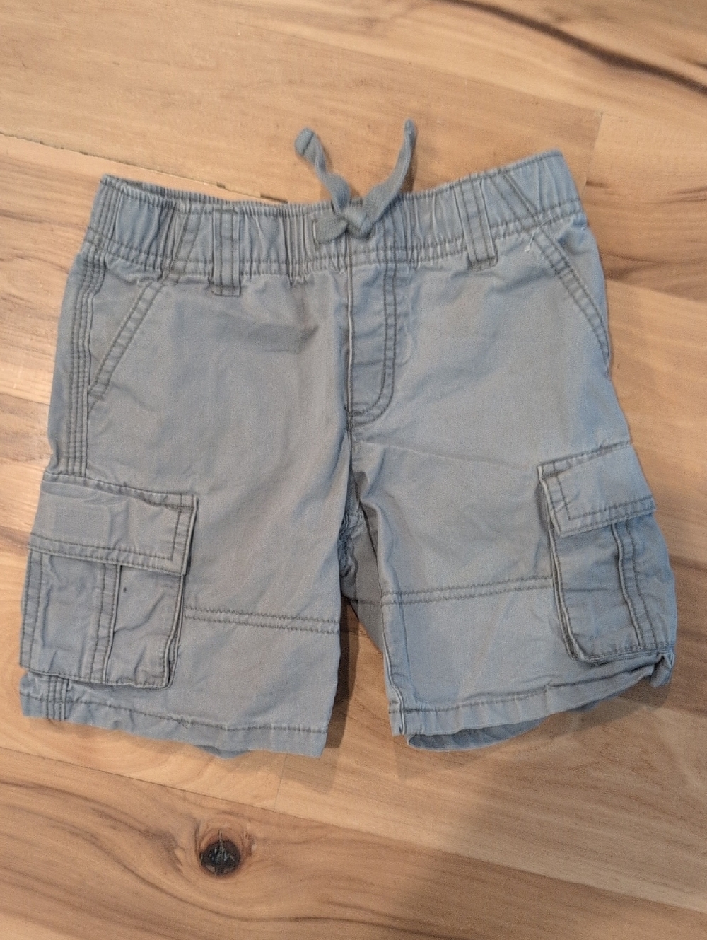 Gymboree Light Blue Cargo Shorts with Drawstring